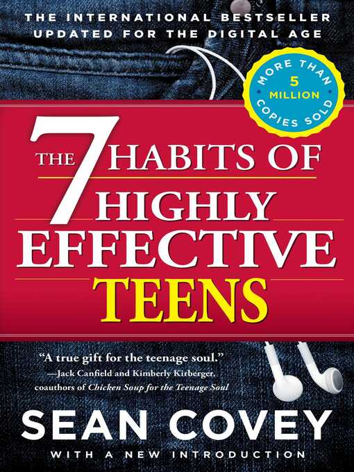Sean Covey创作的The 7 Habits of Highly Effective Teens作品的详细信息 - 可供借阅